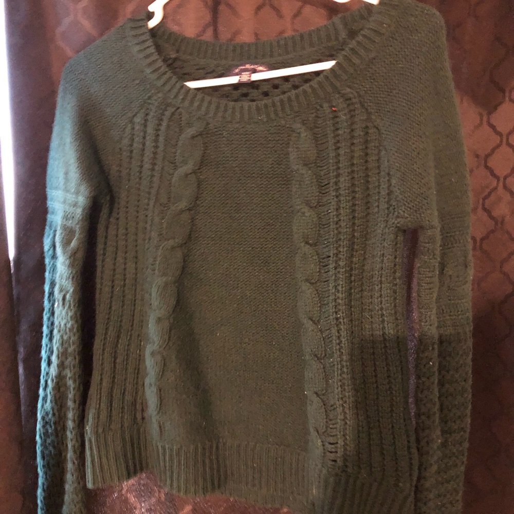 Knit Semi Cropped Sweater